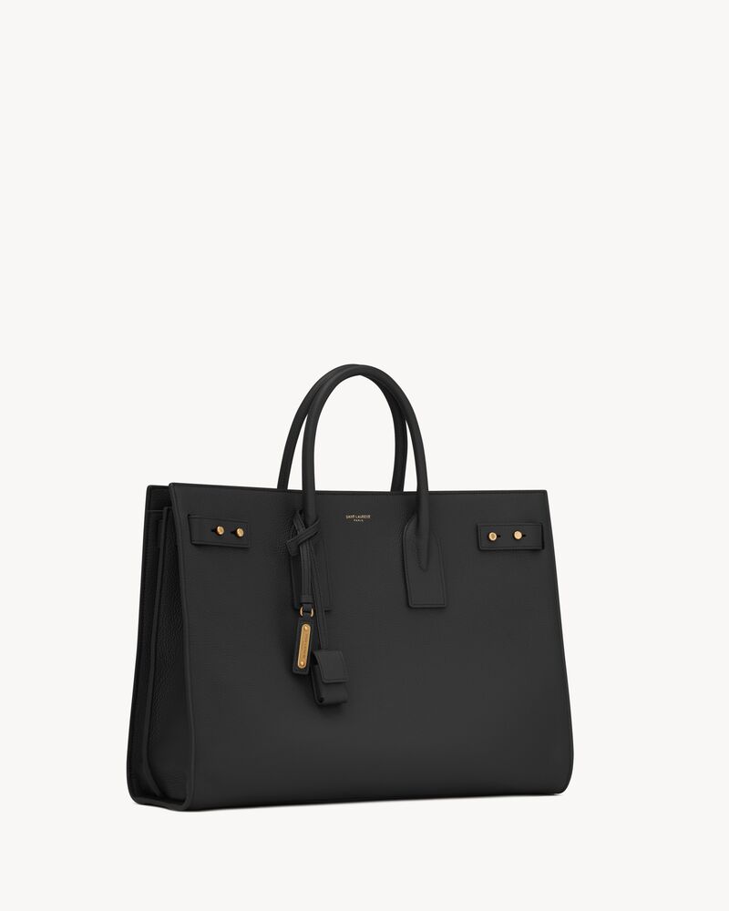 Sac De Jour thin large en cuir grainé