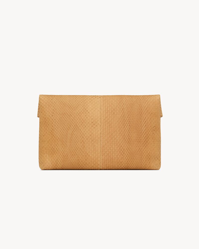 Pochette Envelope grande CASSANDRE in pitone