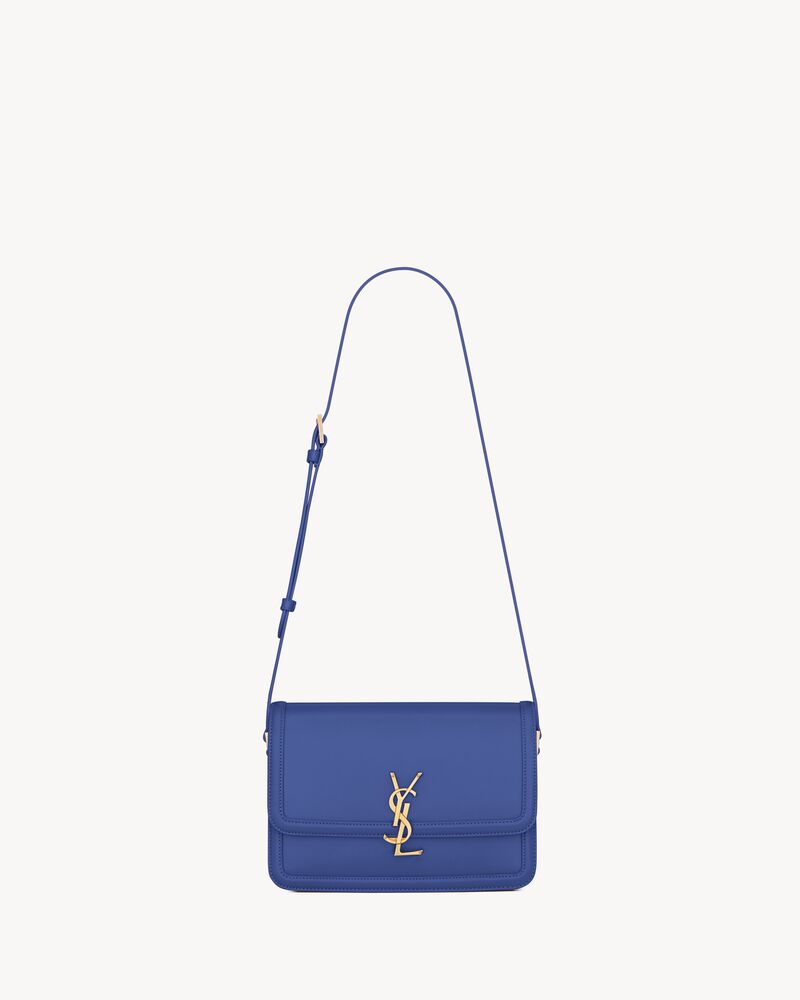 ysl blue shoulder bag