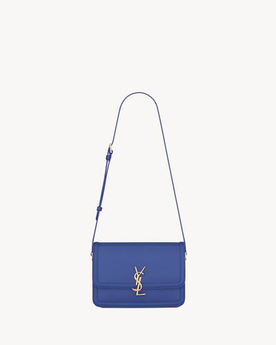 solferino medium satchel in box saint laurent leather