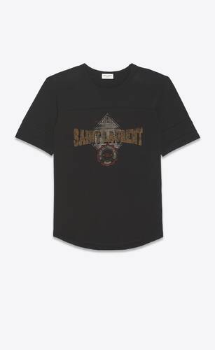"university of saint laurent" t-shirt