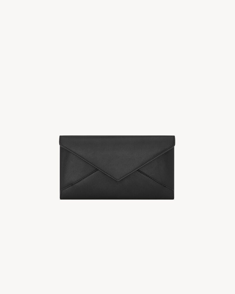 LETTER large wallet in leather