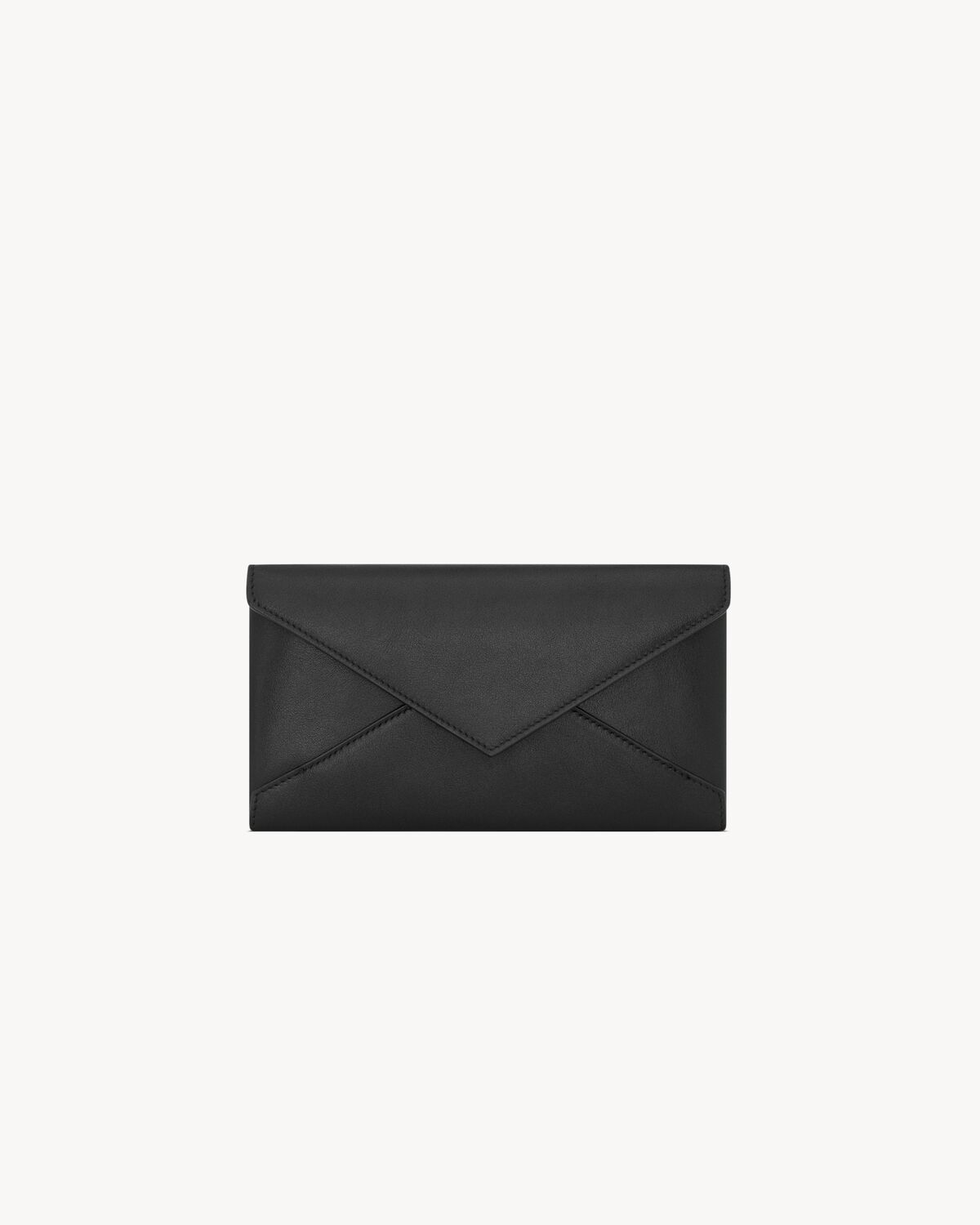 letter large wallet in leather