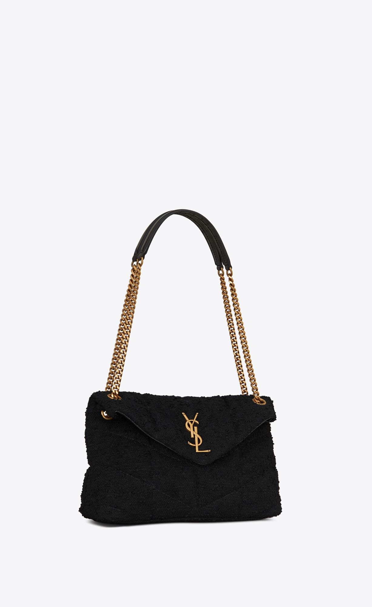 ysl quilted puffer bag