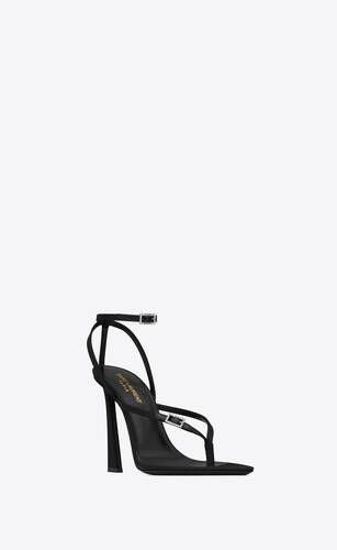 nadja sandals in crepe satin