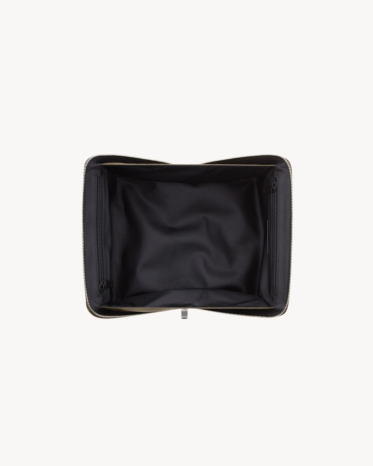 SAINT LAURENT PARIS vanity case in cotton