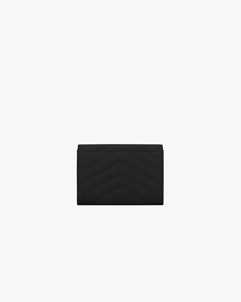 CASSANDRE MATELASSÉ small envelope wallet in grain de poudre embossed leather