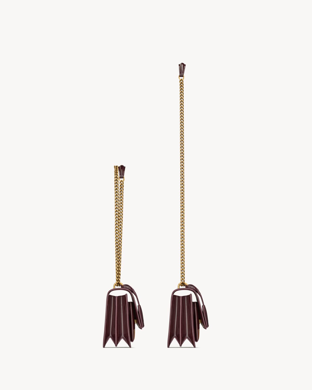 생로랑 페이턴트 가죽 선셋 스몰 백 441972B870W6413