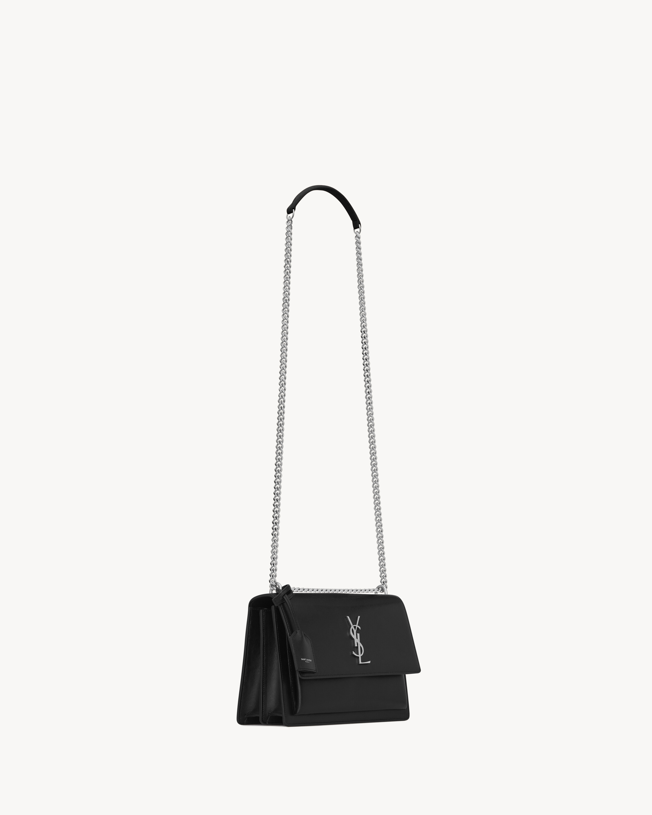 SUNSET Medium Tasche aus Glattleder