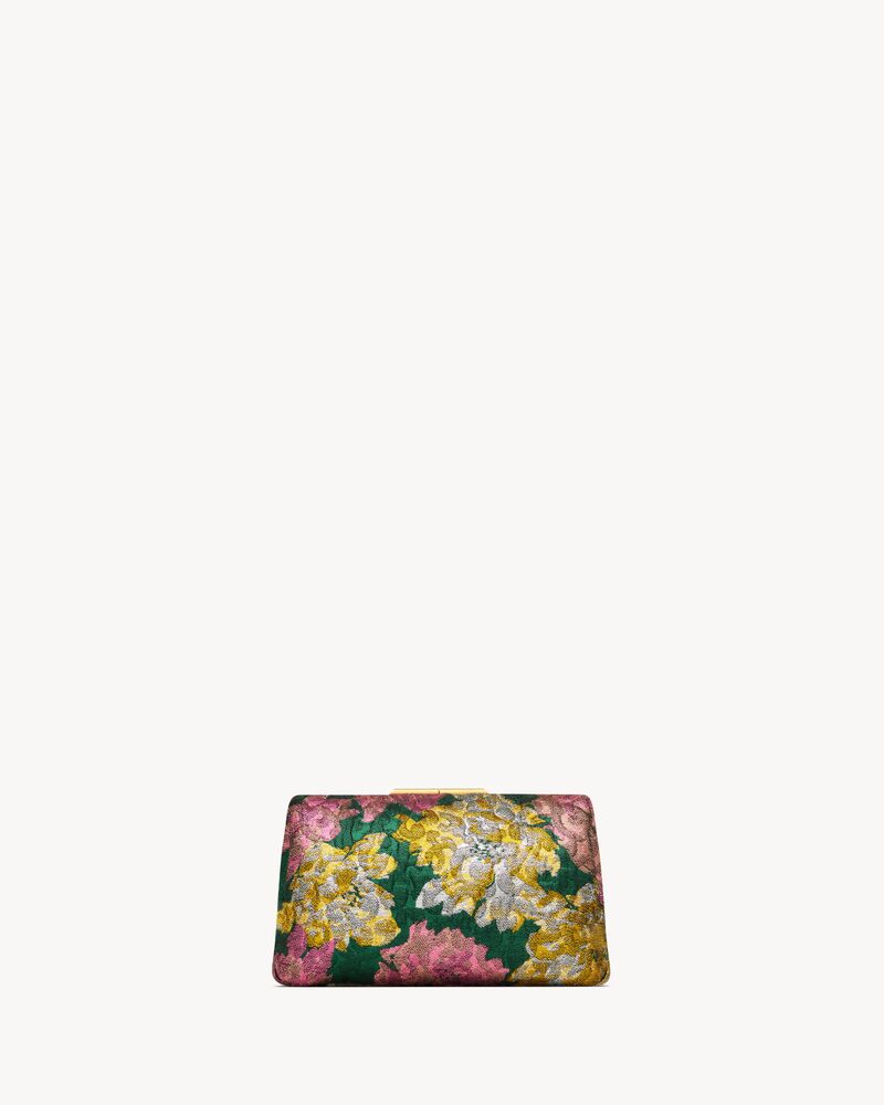 SAINT LAURENT CLUTCH small in brocade