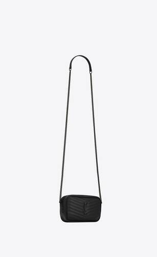 Saint Laurent Lou Mini Quilted Leather Bag