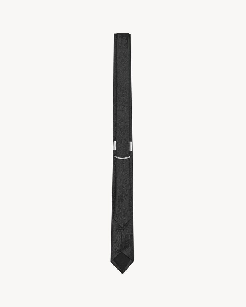 美品✨Yves Saint Laurent ネクタイ ジャガード 光沢感 - メルカリ
