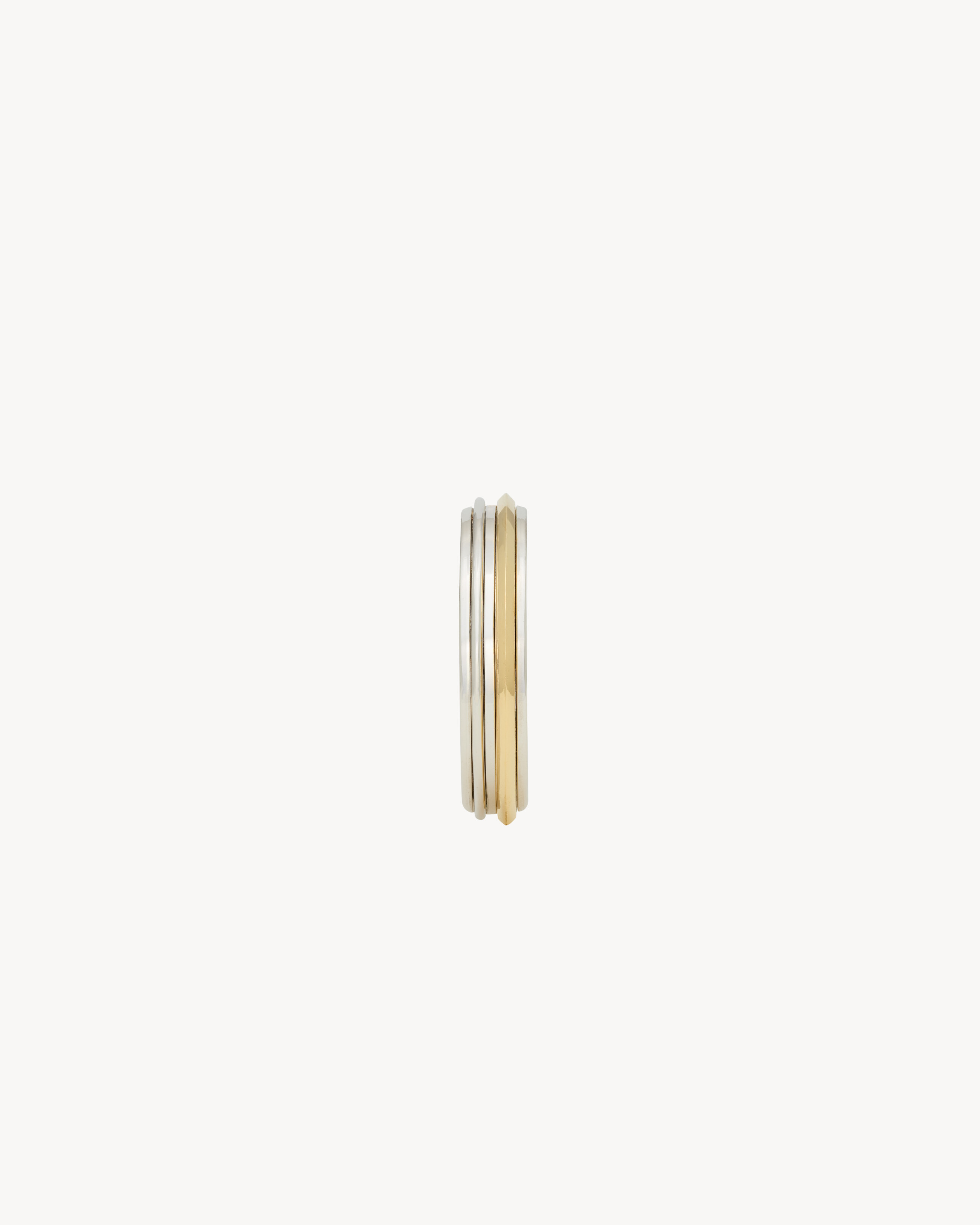 double-bridge cuff in metal