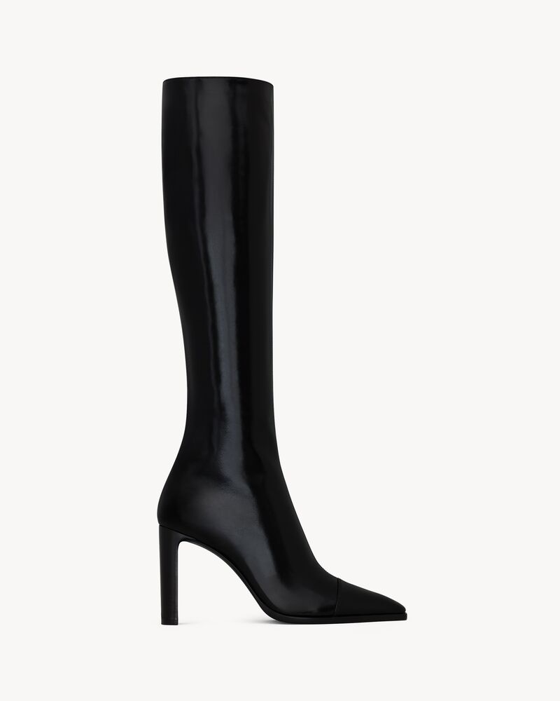 VENETIA bottes en cuir lisse