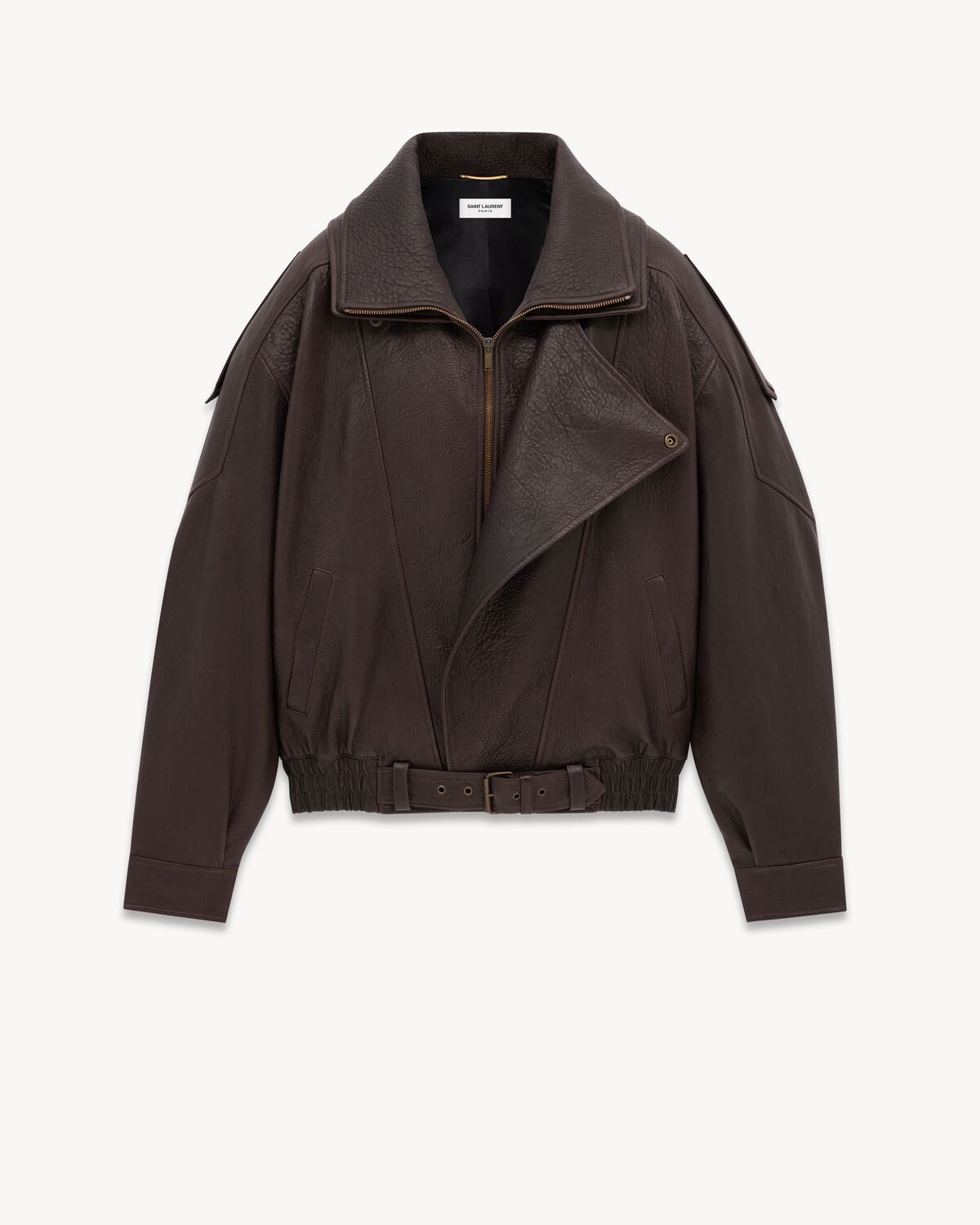 Bomber Jacket in Lambskin