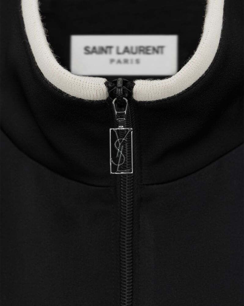 Saint Laurent Grey Teddy Bomber Jacket in Gray for Men