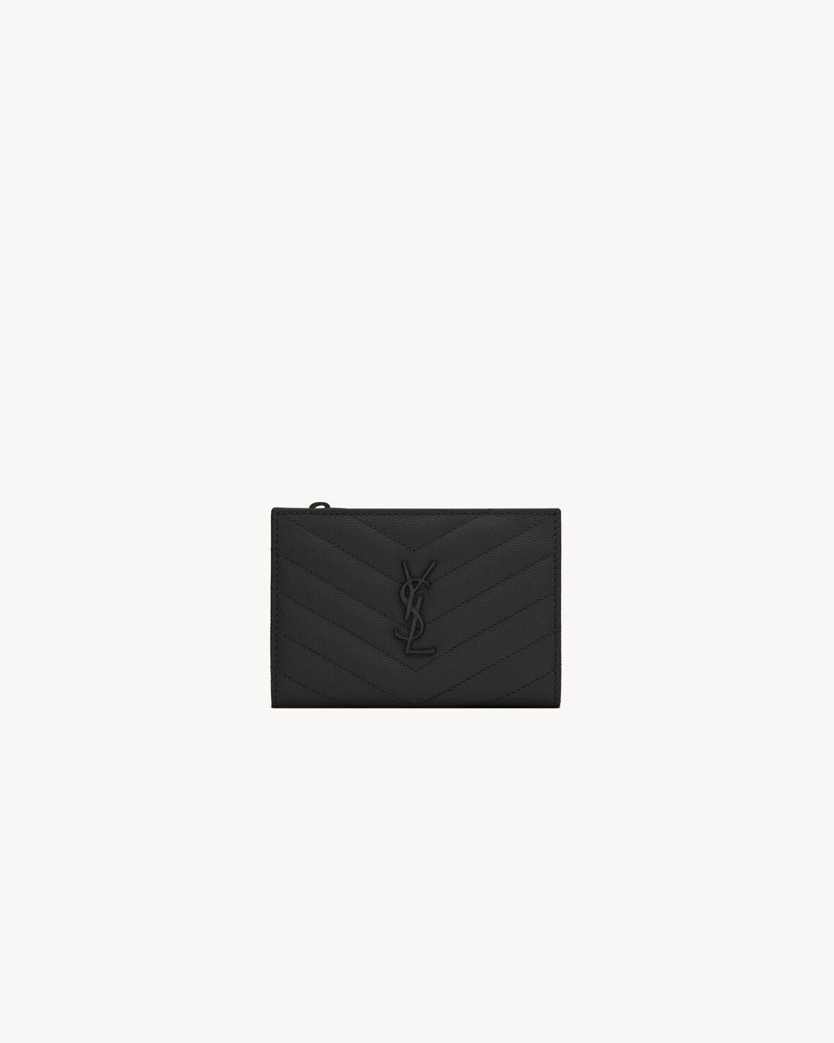 Yves saint laurent black wallet sale