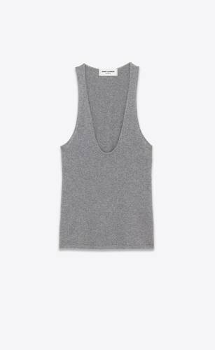 tank top in cashmere