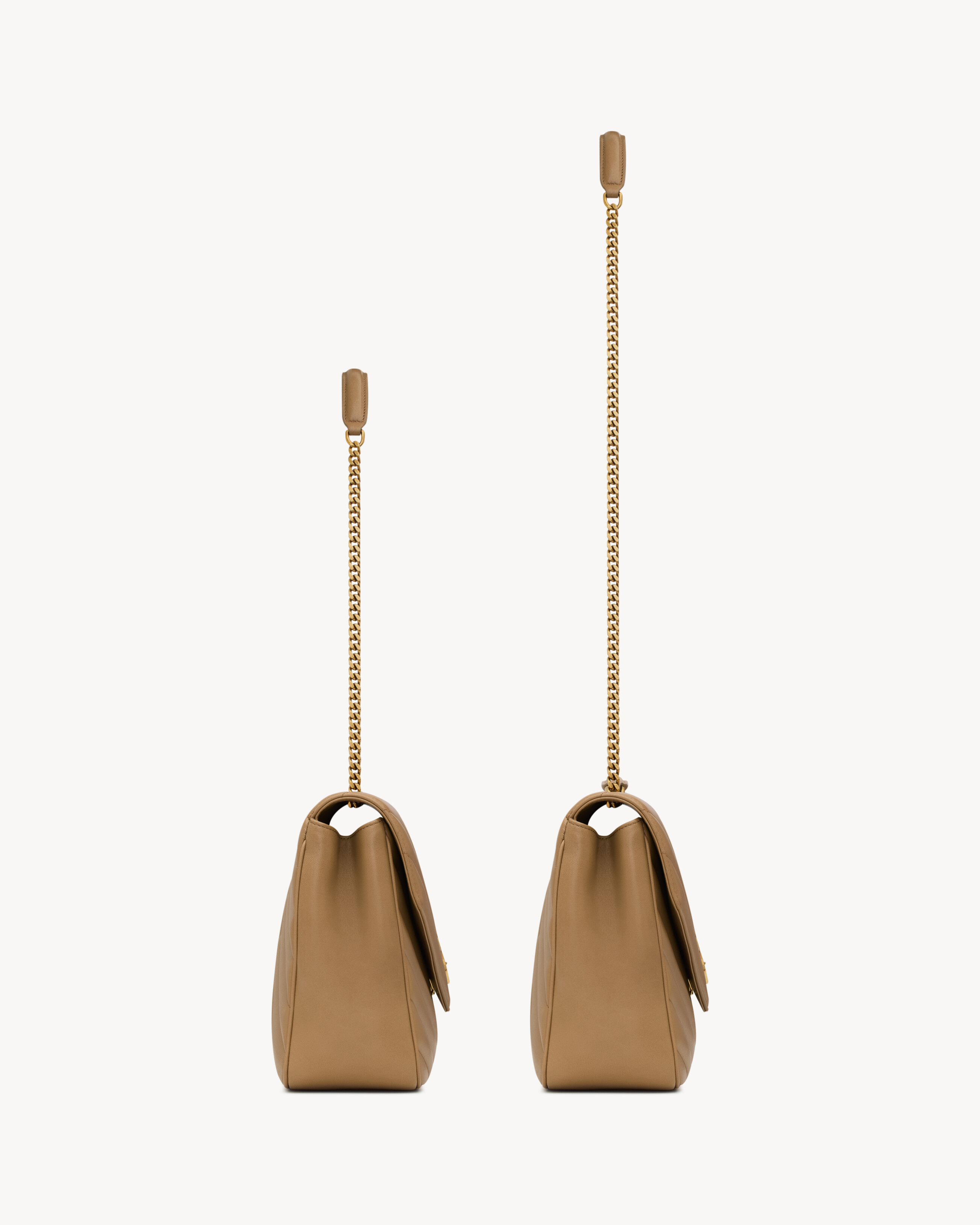 LOULOU large in MATELASSÉ lambskin