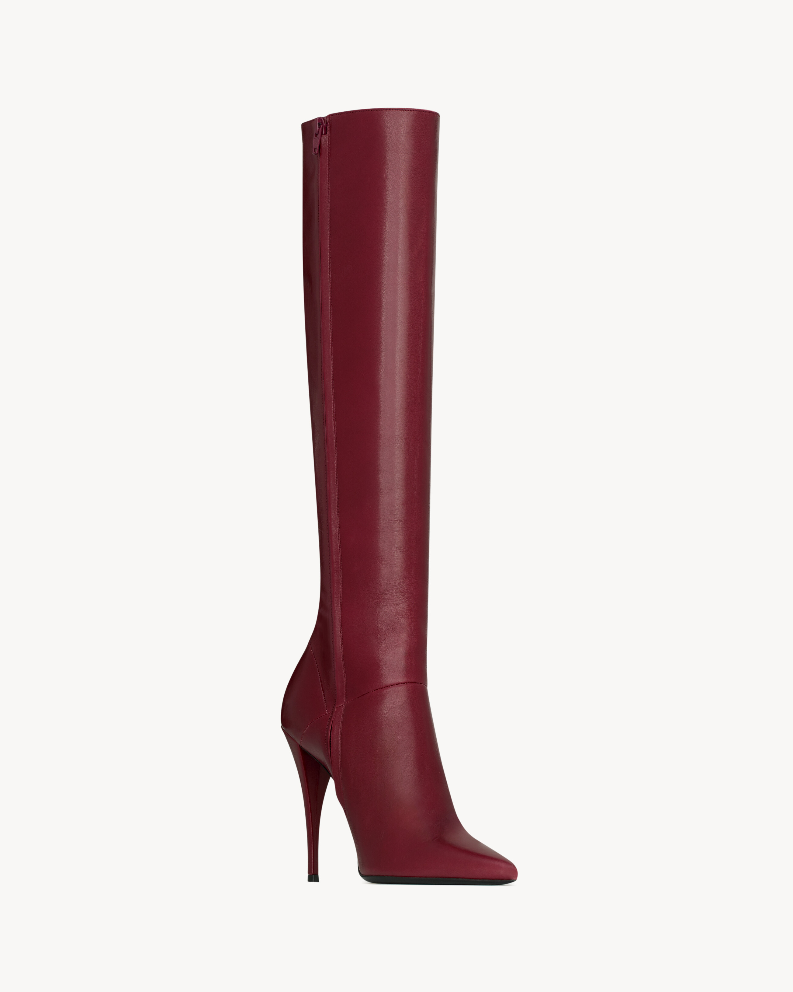 VIVIAN bottes en cuir lisse