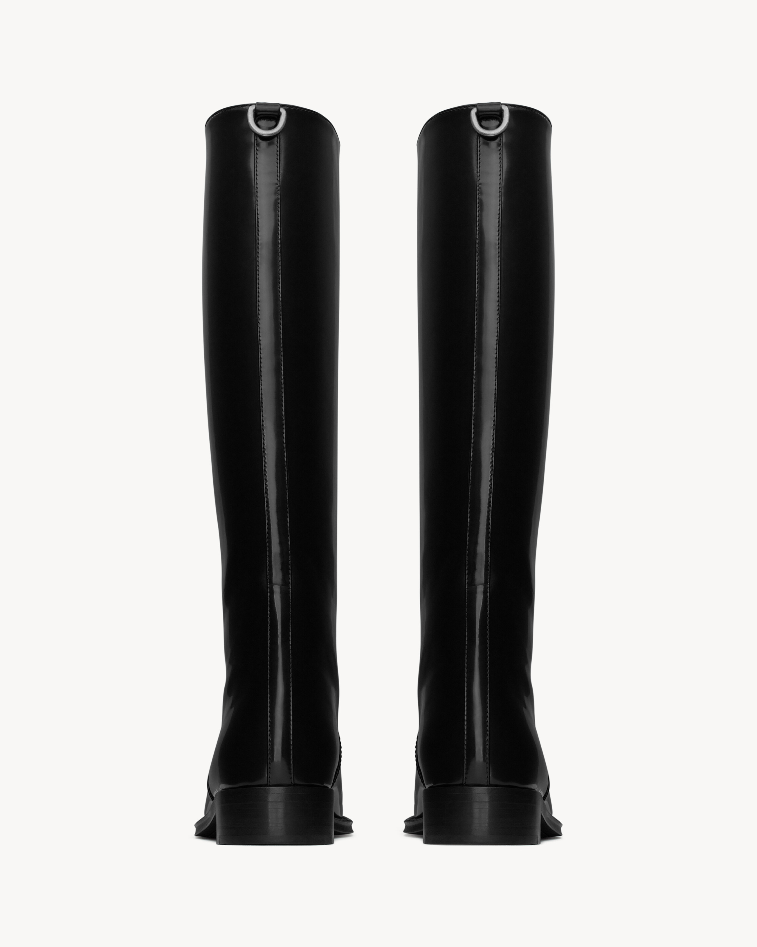 HUNT boots in glazed leather