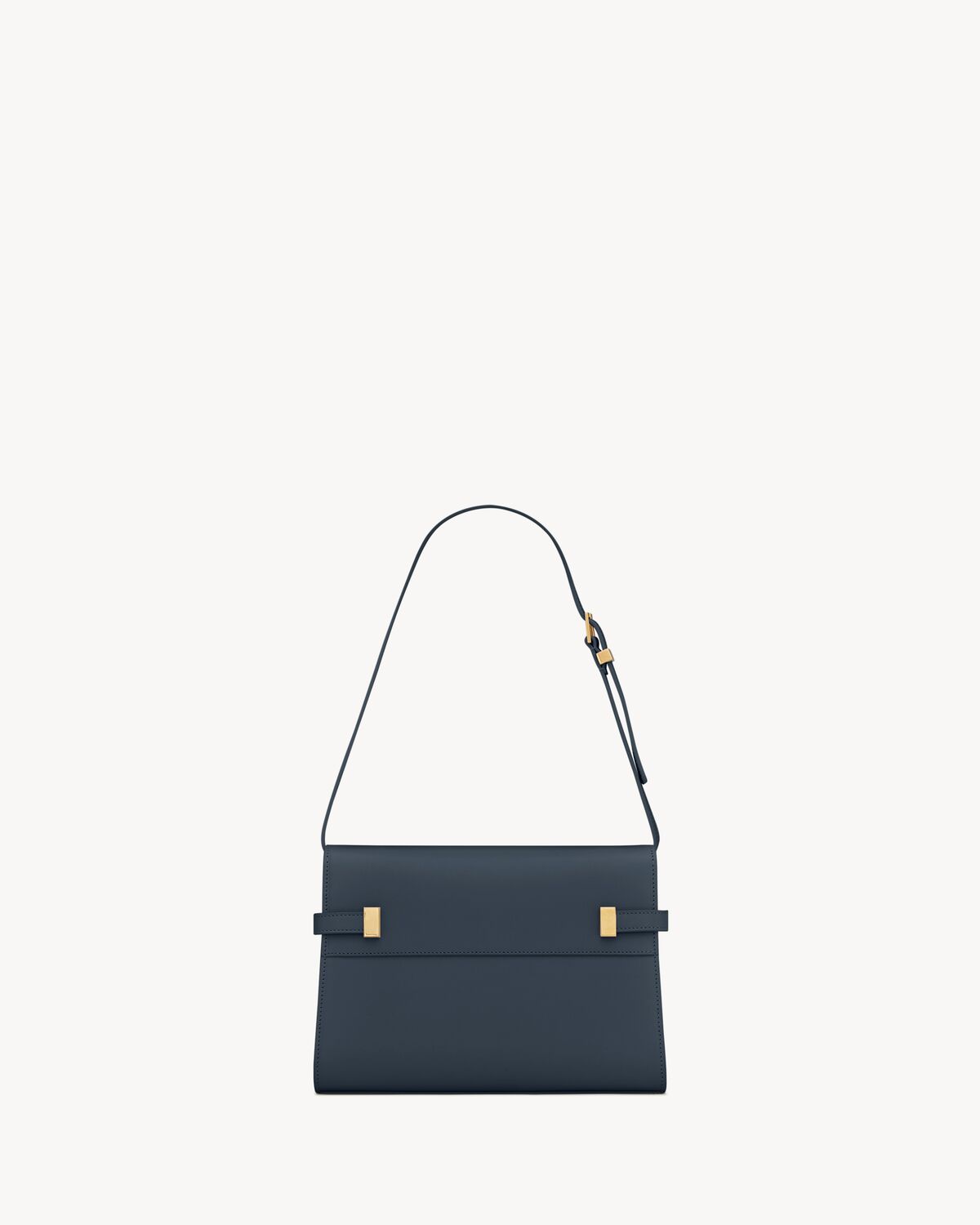 Manhattan small shoulder bag in box Saint Laurent leather Saint