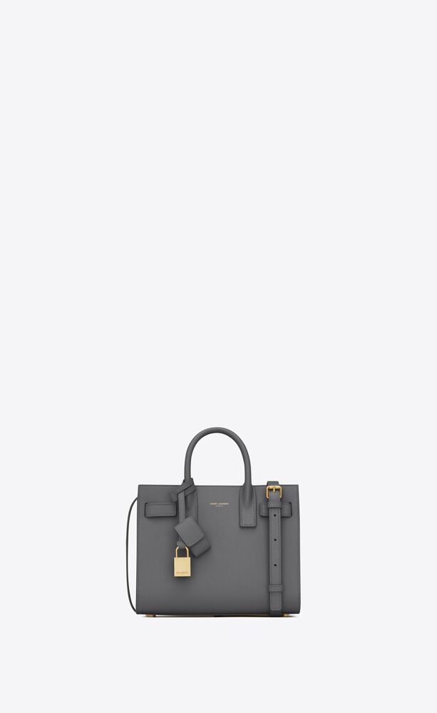 BOLSO SAC DE JOUR DE PIEL GRANULADA | Saint Laurent | YSL.com