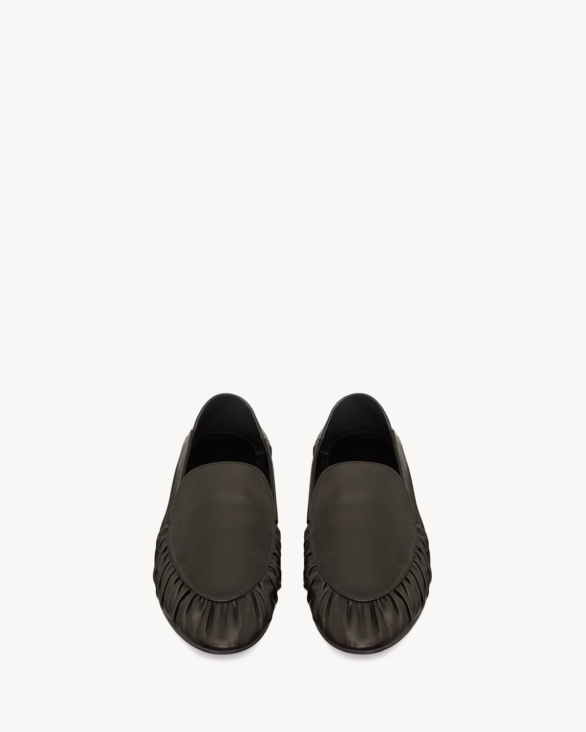 alain slippers in smooth leather