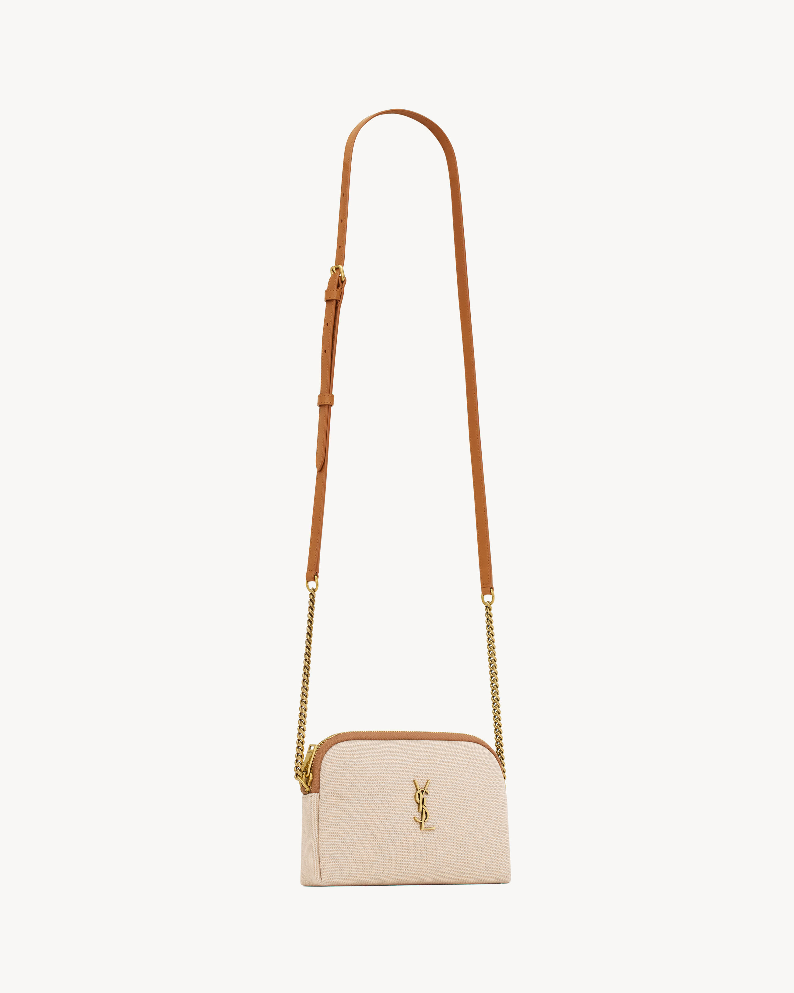 GABY zipped pouch in canvas