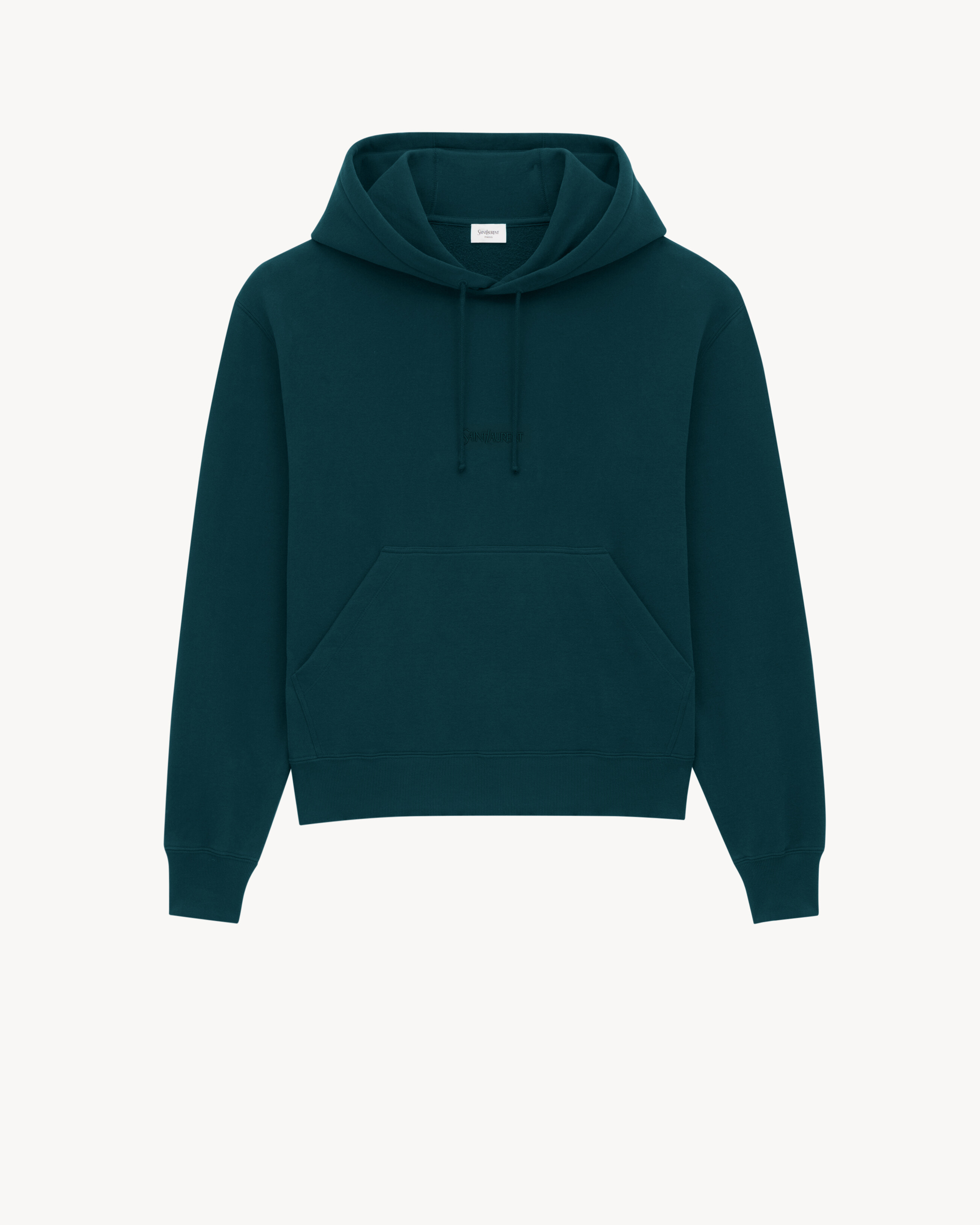 SAINT LAURENT hoodie in Green Saint Laurent YSL EN-SG