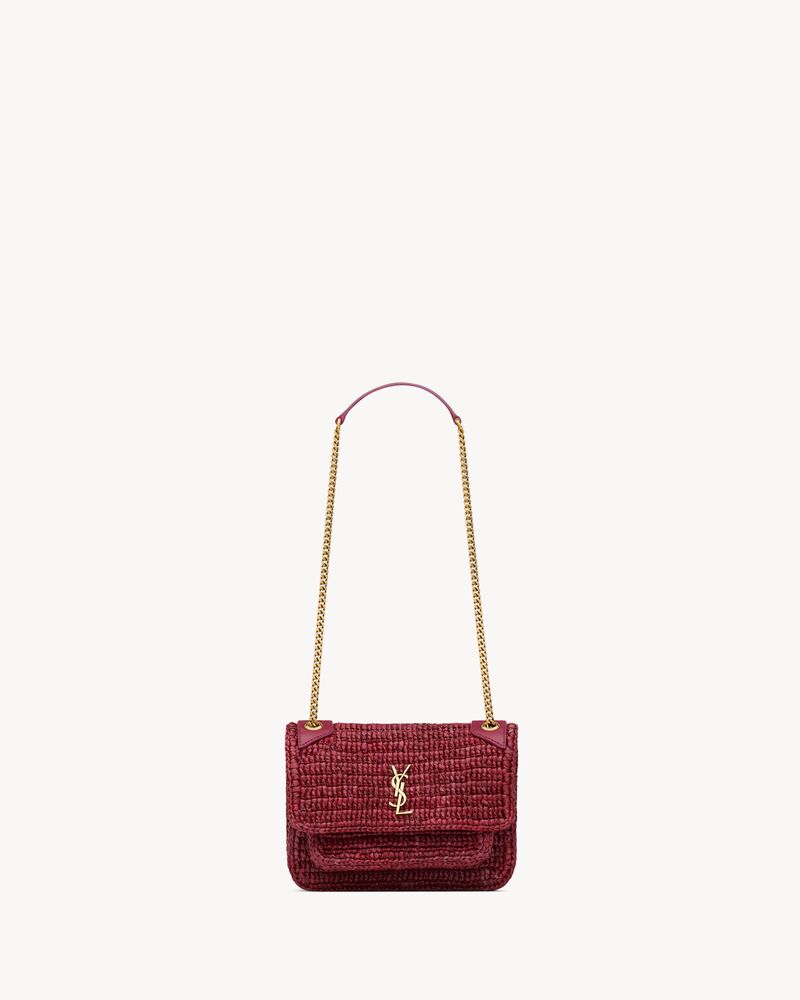 NIKI mini in raffia