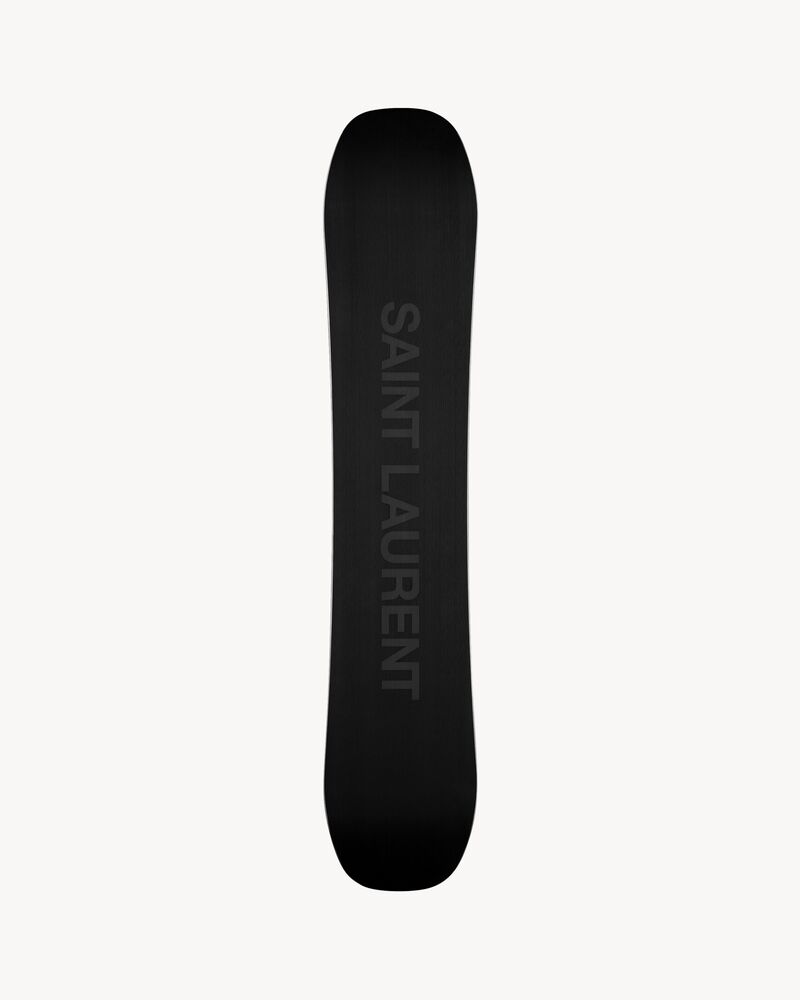 Zai Saint Laurent snowboard in wood