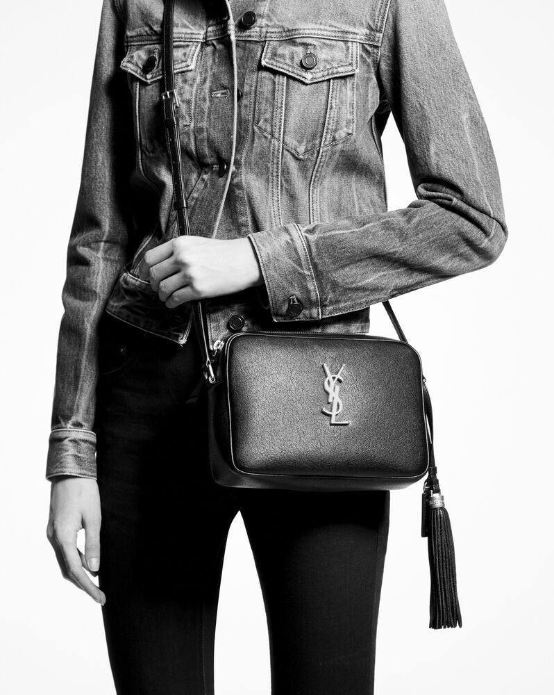 Lou Sac Camera En Cuir Lisse Saint Laurent Belgique Ysl Com