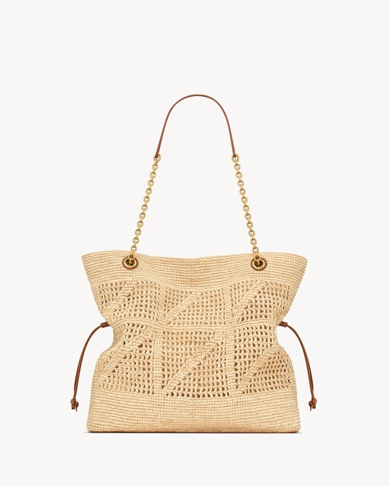 JAMIE SHOPPING in raffia