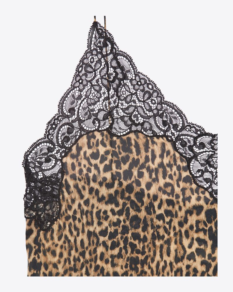 robe nuisette leopard