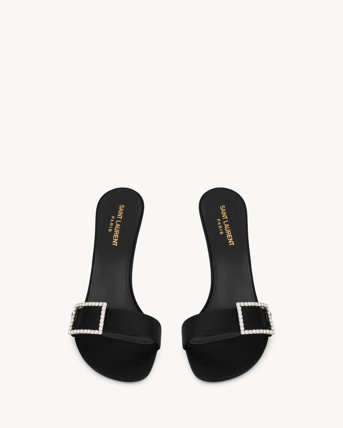 mule simone in crêpe satin
