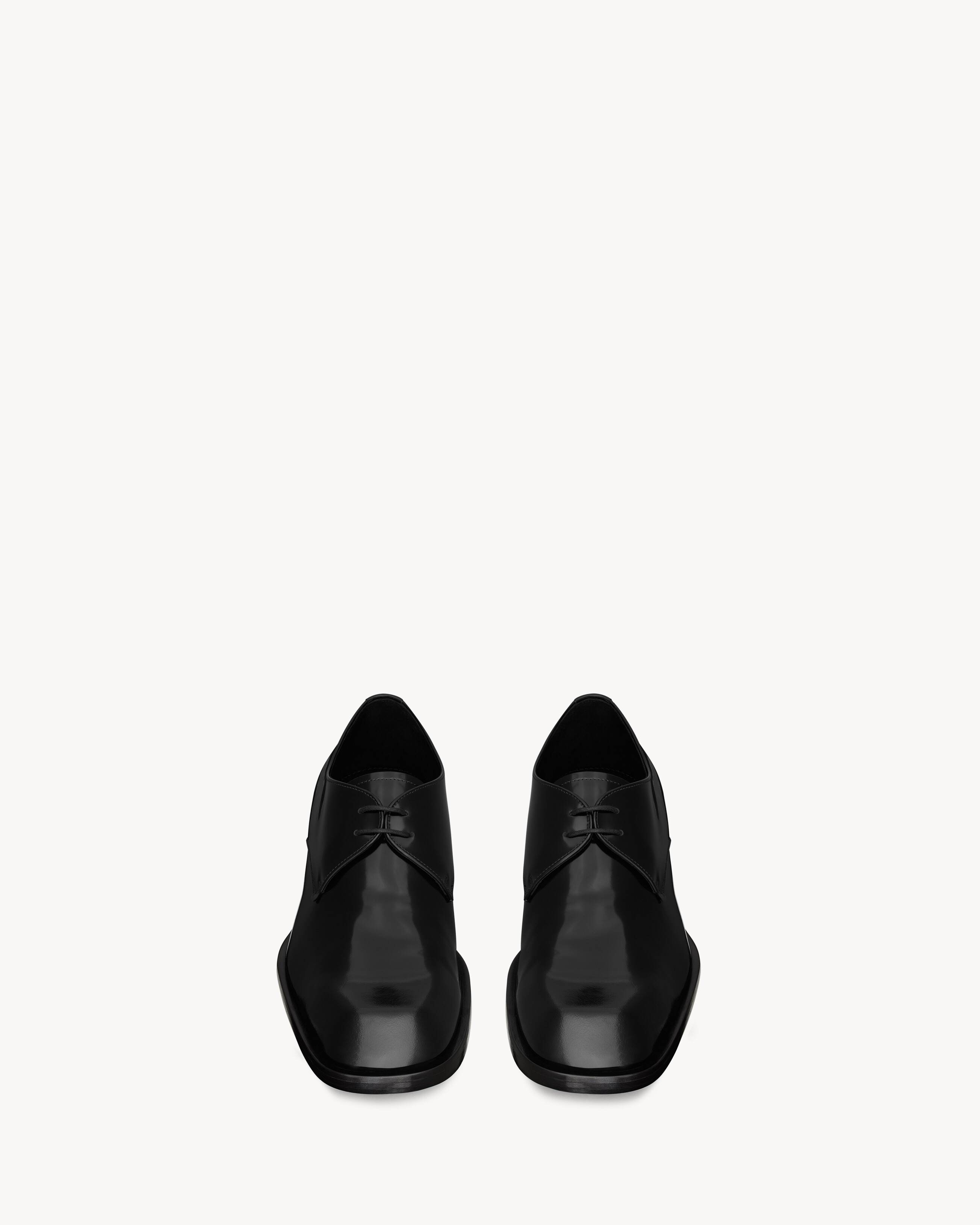 VADIM derbies in glazed leather