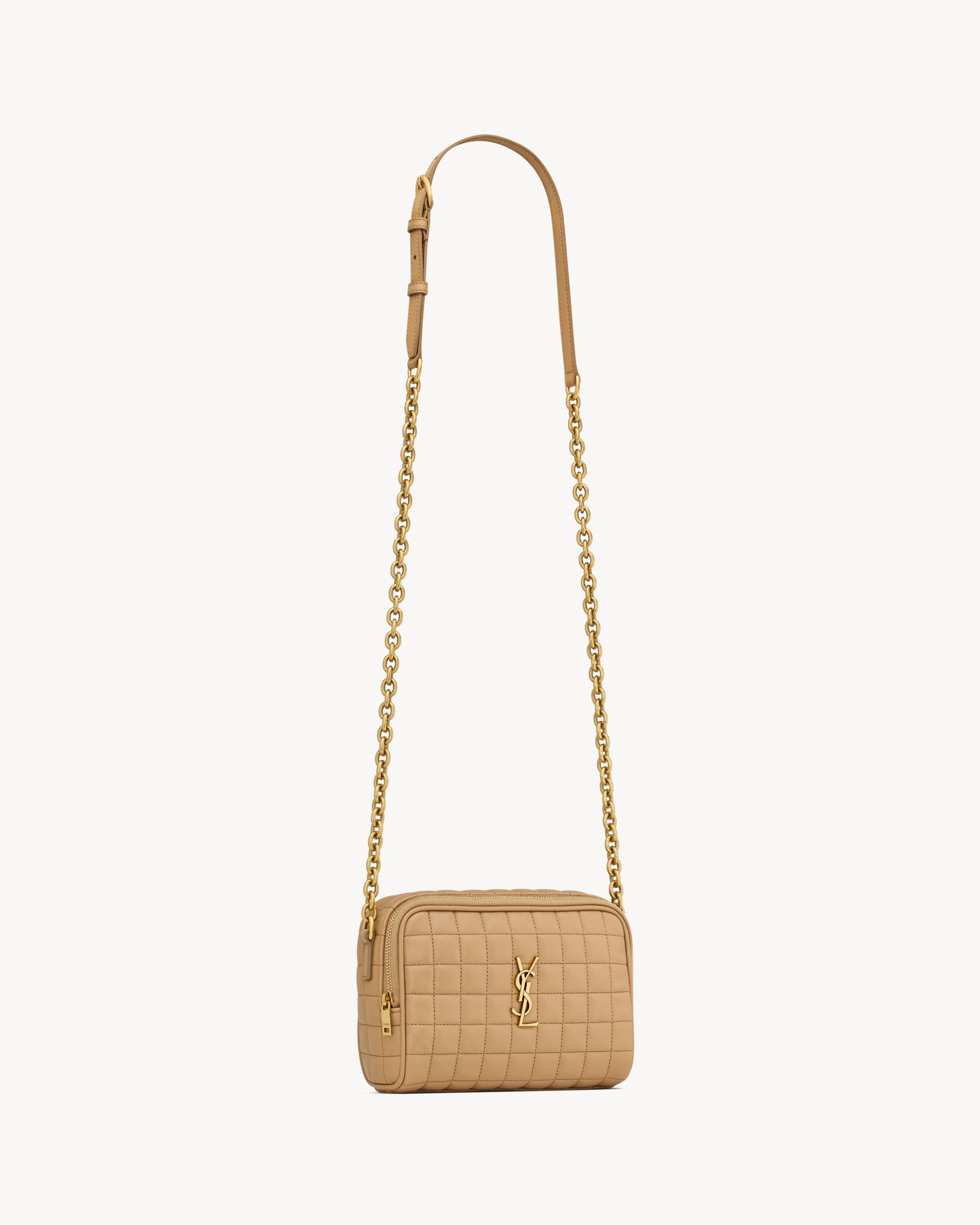 CASSANDRE MATELASSÉ CARRÉ camera bag in lambskin