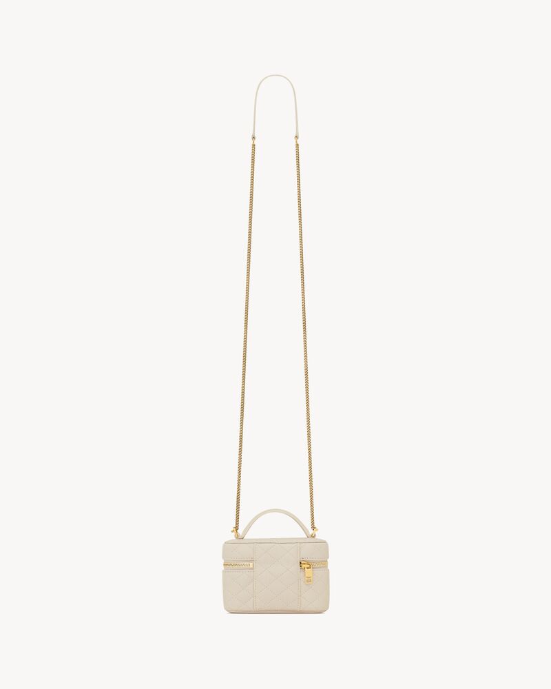 GABY micro vanity bag in lambskin