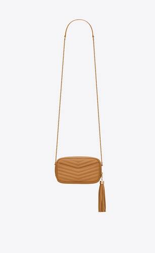 Saint Laurent lou mini quilted textured-leather shoulder bag. #saintlaurent  #crossbody #bags