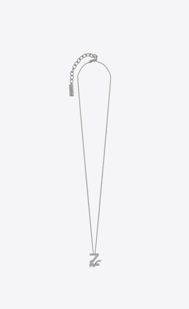 saint laurent zodiac necklace