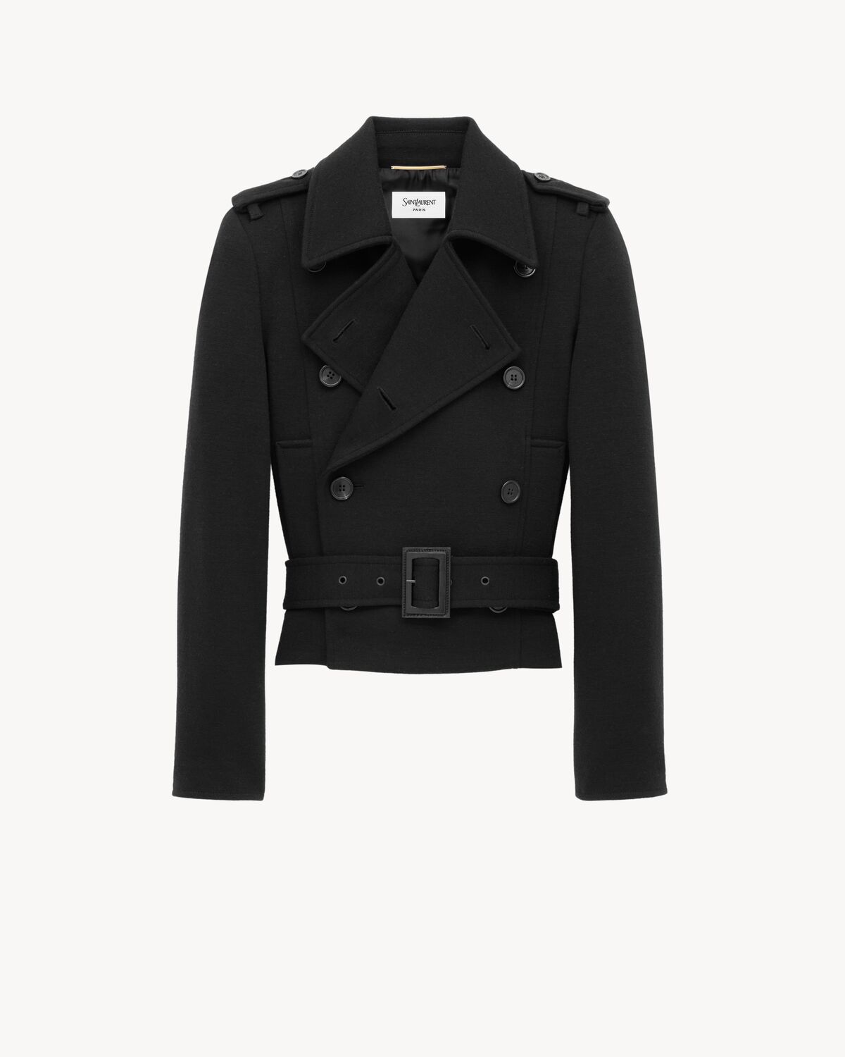 officer's jacket in jersey