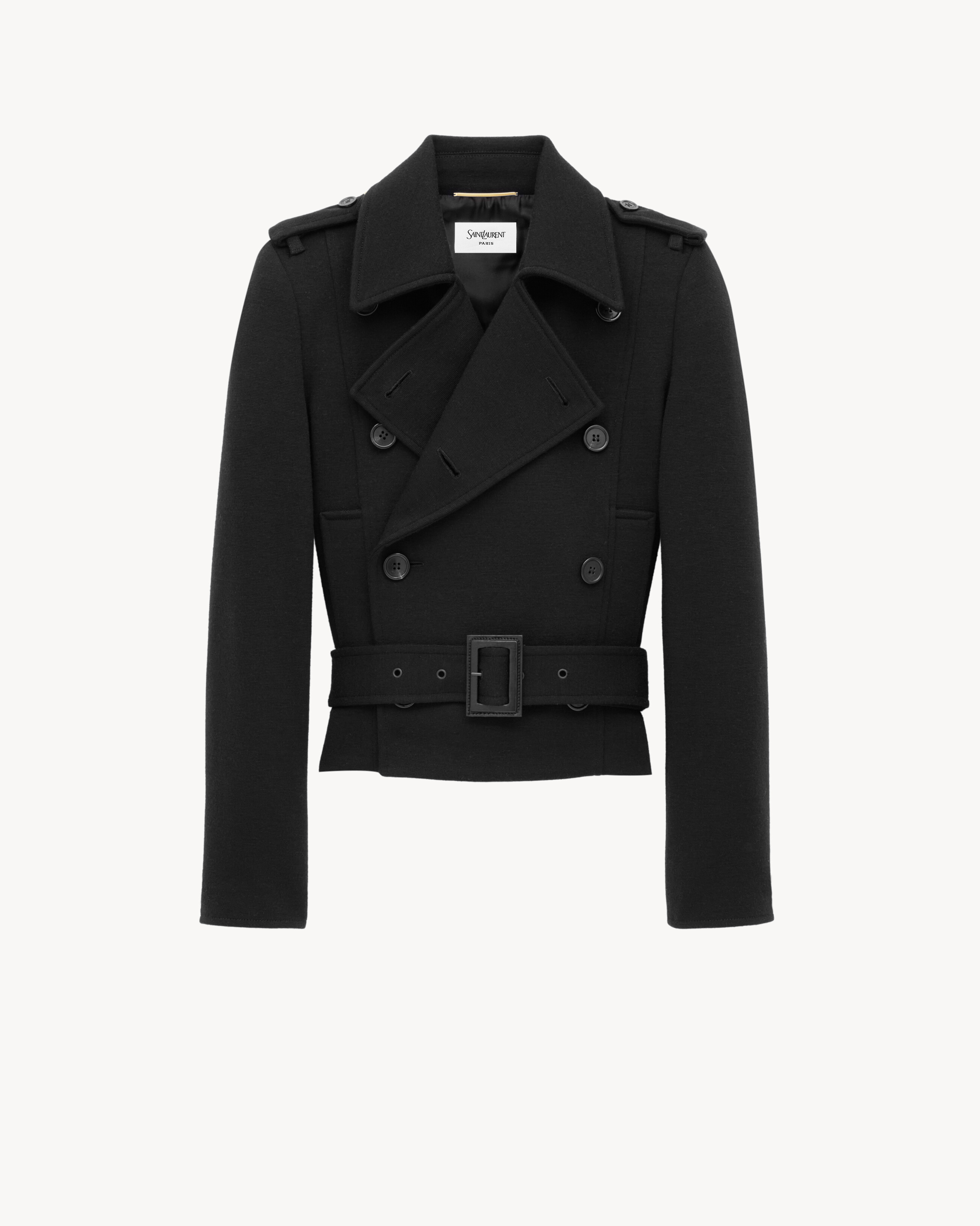 officer's jacket in jersey