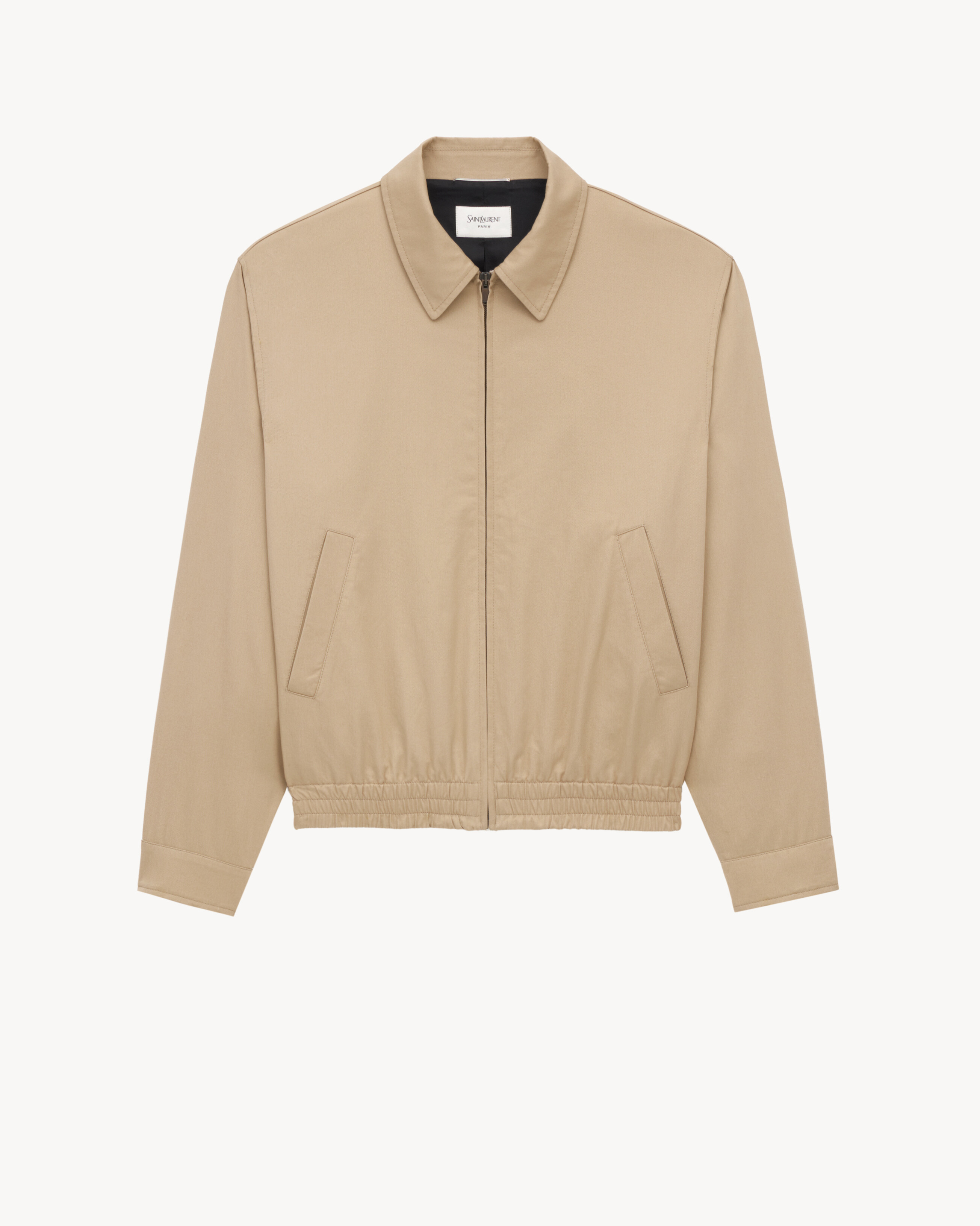 short jacket in cotton serge