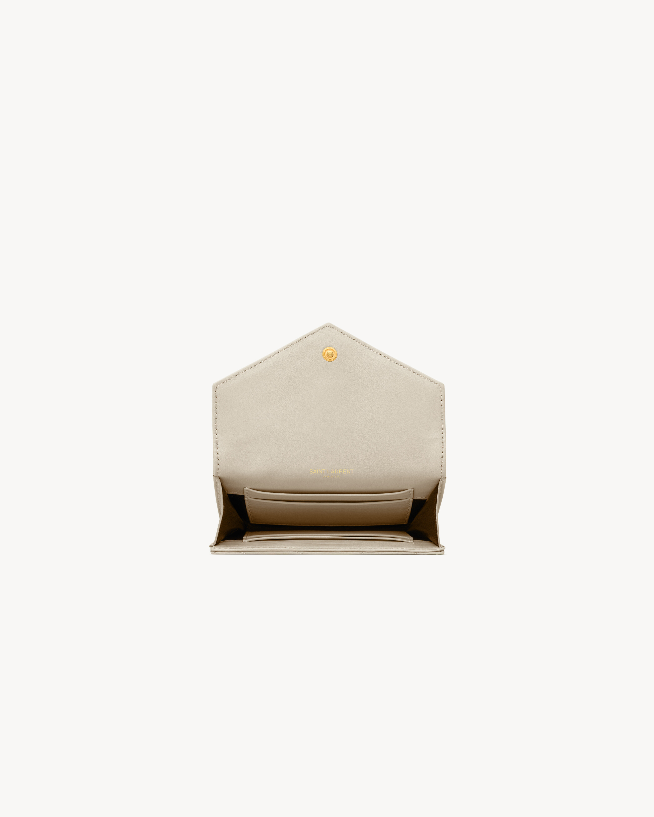 CASSANDRE MATELASSÉ SMALL ENVELOPE WALLET IN LAMBSKIN