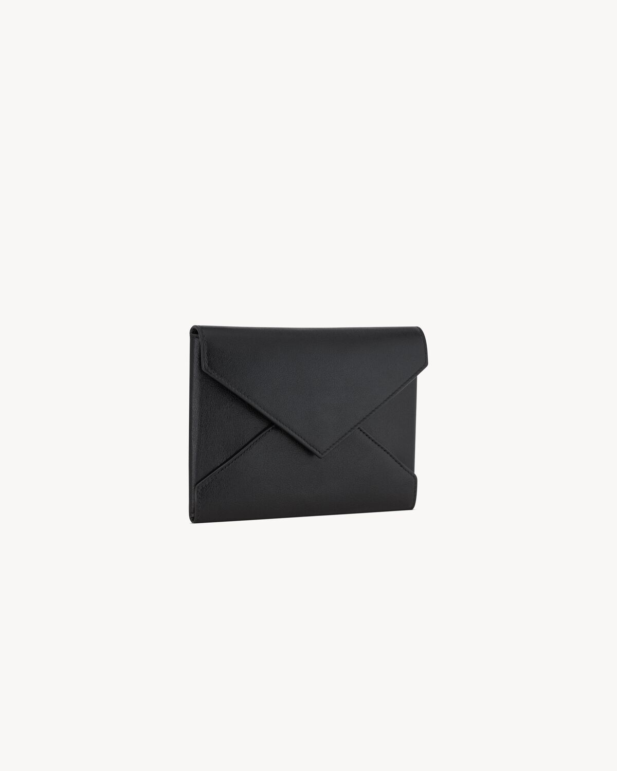 LETTER passport case in leather