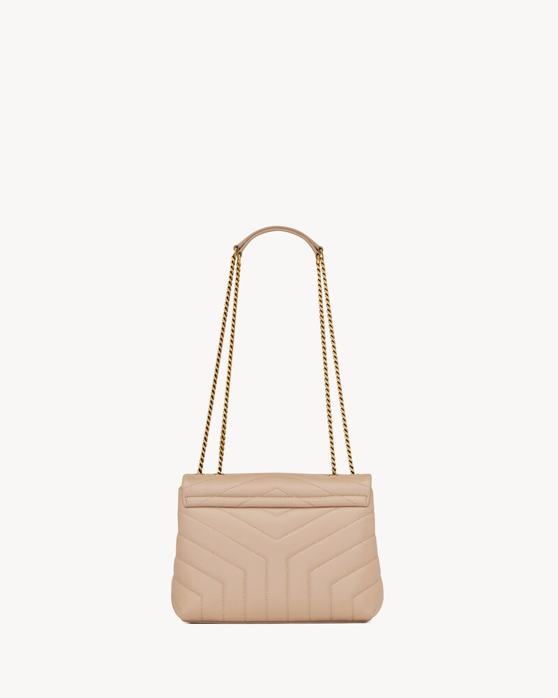 LOULOU SMALL TASCHE AUS „Y“-FÖRMIG GESTEPPTEM LEDER