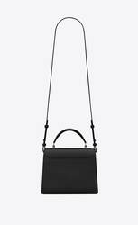 CASSANDRA Mini top handle bag in grain de poudre embossed leather ...
