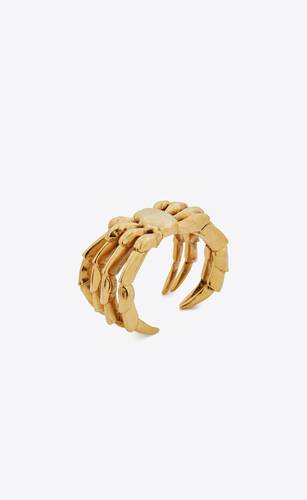 螃蟹設計金屬手環