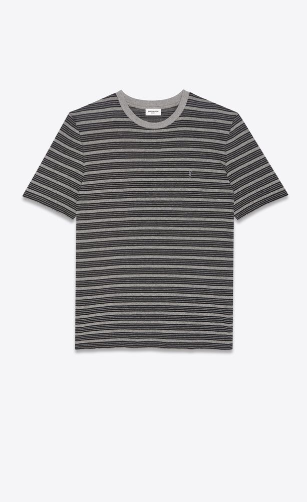 monogram classic t-shirt in striped jersey